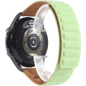 Resim Huawei Watch 3/3 Pro Silikon Manyetik Saat Kordonu 