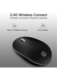 Resim S1500 Plus Wireless Kablosuz Mouse Sessiz 800/1600 Dpi Siyah 0 