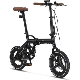 Resim Ümit 1435 Joy 2d Katlanır Bisiklet 357h Md 14 Jant 1 Vites Siyah 