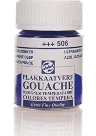 Resim Talens Guaj Boya 16 Ml Ultramarine Blue Ultramarin Mavisi 506 
