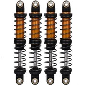 Resim Samdoo 4 Adet 90mm Ayarlanabilir Metal Amortisör Damper 1/10 Traxxas Trx-4 Axial Scx10 Rc4wd D90 D110 Rc Araçları İçin 