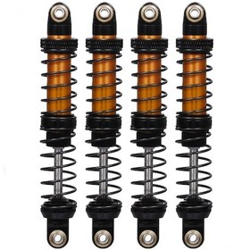 Resim Samdoo 4 Adet 90mm Ayarlanabilir Metal Amortisör Damper 1/10 Traxxas Trx-4 Axial Scx10 Rc4wd D90 D110 Rc Araçları İçin 
