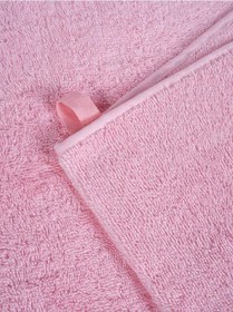Resim Banyo Havlusu Tekli Pamuk Bale Pembe 