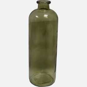 Resim Dekoratif Şişe Cam Vazo 33cm 