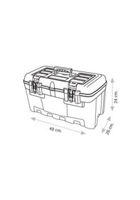 Resim Super-Bag 19'' El Aleti Tamirci Teknisyen Takım Çantası Asr-2077 