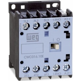 Resim Weg Cwc016-01-30c03 7,5 Kw, 24v Dc Bobin, 16 A, 1nk Mini Kontaktör 