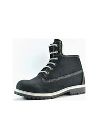 Resim Trek Hakiki Yağlı Deri Lacivert Fermuarlı Erkek Çocuk Bot (424685527) Lacivert 