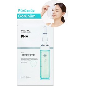 Resim Missha Pha İçerikli Ölü Deri Yaprak Maske 1 Adet Mascure Peeling Solution Sheet Mask 