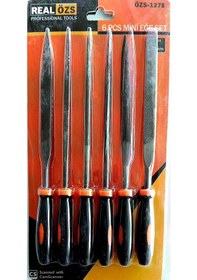 Resim Ahşap Ege Törpü ve Kıl Testere Seti 6'lı Mini Eğe Seti 