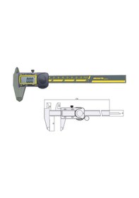 Resim DİJİTAL KUMPAS 150 MM IP54 MUVA 