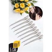 Resim Skygo Saç Klipsi Metal Toka 100 Adet Absolute Design 