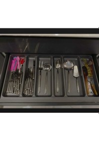 Resim Gri Renk Çekmece Içi Kepçelik 85x49 Cm 80x40 Ölçülerine Kadar Kesilebilir Gri 
