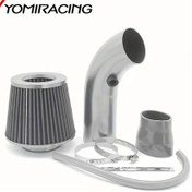 Resim Dashanshop 76mm Gm Adaptörü Alüminyum Hava Filtresi Başlığı Evrensel Siyah 