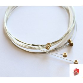 Resim D'orazio Ab66 Topuzlu Kısa Sap Saz Teli Seti-Mızrap 