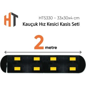 Resim Kauçuk Hız Kesici Kasis Seti 2 Metre - Eko 