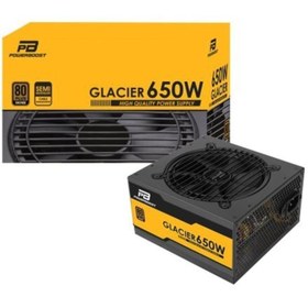 Resim Power Boost BST-ATX650B Glacier 650W 80+ Bronze Modüler 12cm Fanlı ATX Power Supply 