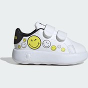 Resim adidas IH6257 ADVANTAGE SMILEY CF I Çocuk Günlük Spor Ayakkabısı 