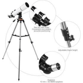 Resim MCM Group CF50080 Yüksek Netlik Monoküler Kara ve Uzay Teleskobu - Lisinya 