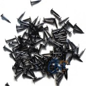 Resim Klips, Menteşe, Ayağı Çivisi 9mm Çelik - Siyah 10GR 