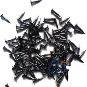 Resim Klips, Menteşe, Ayağı Çivisi 9mm Çelik - Siyah 10GR 