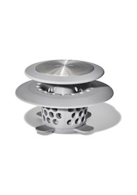 Resim Good Grips Lavabo Süzgeci - Paslanmaz Çelik Siyah 