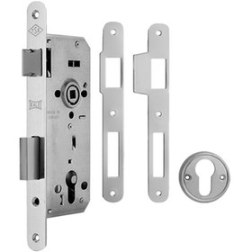 Resim Kale 152 R 45 Silindirli Daire Kilidi Oval Nikel 161kl0301402 Renkli 