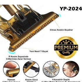 Resim yopigo YP-2024 Premium Şarjlı Tıraş Makinesi Saç Sakal Lazer Epilasyon Öncesi Kol Bacak Koltuk Altı Vücut 