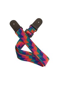 Resim Rj200-c5 Gitar Askısı Deluxe Guitar Strap Deri Başlıklı 2 Katlı 