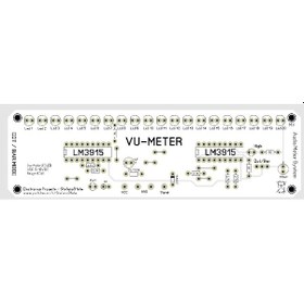 Resim 20 Led 60Db Vu-Metre Devresi - Lm3915 Vu-Meter 