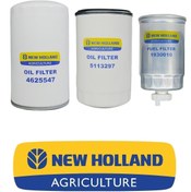 Resim CNH Traktör Yağ Değisim Filtre Kiti Orijinal New Holland 5113297-4625547-1930010 