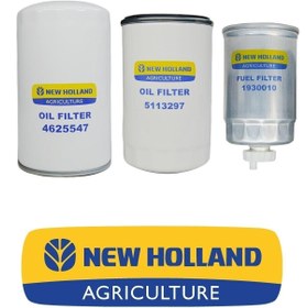 Resim CNH Traktör Yağ Değisim Filtre Kiti Orijinal New Holland 5113297-4625547-1930010 