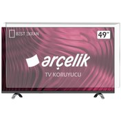 Resim ARÇELİK A49LW8477 TV EKRAN KORUYUCU - Arçelik Uyumlu 49" inç Tv Ekran Ko 