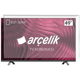 Resim ARÇELİK A49LW8477 TV EKRAN KORUYUCU - Arçelik Uyumlu 49" inç Tv Ekran Ko 