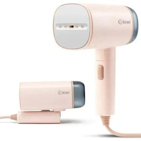 Resim Kiwi KSI-645 Katlanabilir Dikey Buharlı Ütü 1200 Watt Pembe Renk Kireç Önleme ve Damlama Önleme 