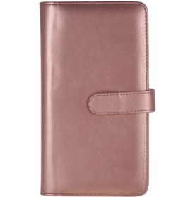 Resim Yifomall "taşınabilir Manyetik Kapaklı Mini Fotoğraf Albümü - Fujifilm Instax Mini Uyumlu, 80-108 Fotoğraf Saklama" Kırmızı 