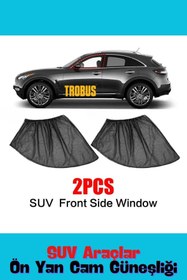 Resim TROBUS Subaru Forester 2002 - 2008 SUV Uyumlu Yan Cam Güneşliği Ön veya Arka 