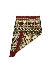 Resim Shark Anadolu Baklava Kilim Bordo Renkli 