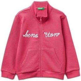Resim United Colors of Benetton Kız Çocuk Giacca M/L 3j70g504b Hırka Kazak 