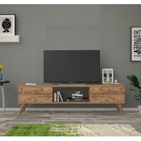 Resim Emre Atlantik Çam 140 cm Tv Sehpası 