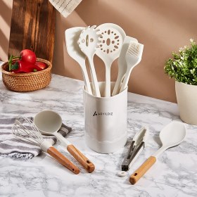 Resim UltraMint Pratik ve Dayanıklı 10 Parça Silikon Mutfak Seti, Yüksek Kalite Ürün 