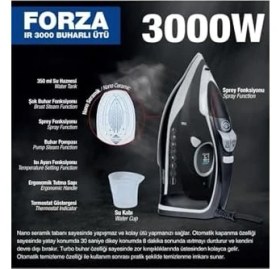 Resim Forza Ir 3000 Buharlı Ütü 