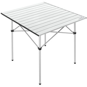 Resim Panipal Alüminyum Katlanabilir Taşıma Çantalı Piknik ve Kamp Masası Gri 