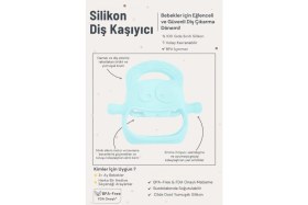 Resim Marsilyan- Mavi Bebek Silikon Diş Kaşıyıcı 