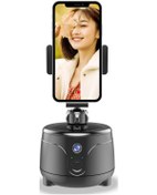 Resim Cbtx Y8 360 Derece Rotasyon Akıllı Aı Gimbal Yüz Takibi Kamera Cep Telefonu Tutucu Stand - Siyah 