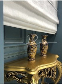 Resim Katlamalı Keten Tül Perde 1. Kalite Foldet Keten Kumaş Mekanizmalı Tül 