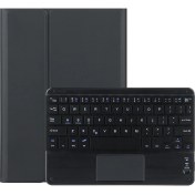 Resim Sunsky M10-C Bluetooth Klavye Koruyucu Deri Kılıf Siyah (Yurt Dışından) 