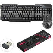 Resim CONCORD C-60 Kablosuz Klavye Q Türkçe Multimedia + Mouse Seti 