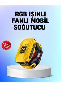 Resim Diğer Yarı İletken Çipli Rgb Işıklı Telefon Soğutucu 