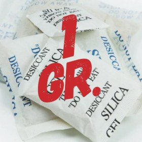 Resim DeltaPacks 1 Gr Paket Silikajel - Nem Alıcı - Rutubet Giderici (2.000 Adet) 