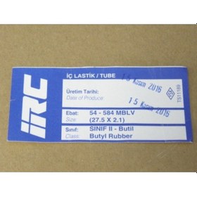 Resim İç Lastik 27.5 X 2.1 54-584 Mb-l/v 8624 Irc 